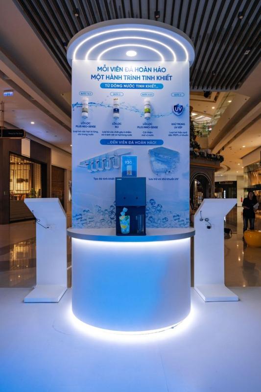 Máy lọc nước, làm đá đầu tiên của Coway Vina: AIS thiết kế chuẩn mực sống mới - Ảnh 4.