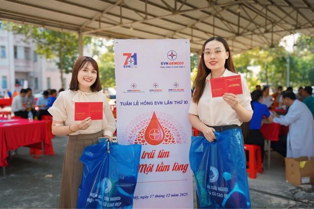 EVNGENCO3 hưởng ứng tuần lễ hồng EVN lần thứ XI với 400 đơn vị máu hiến tặng - Ảnh 6.