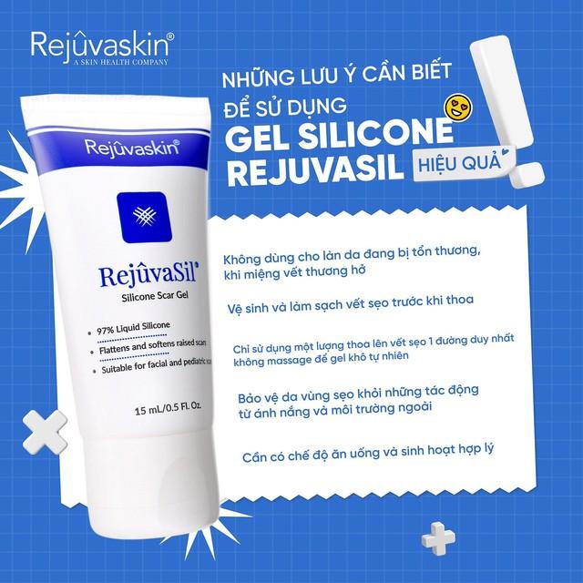 Cách sử dụng gel Rejuvasil chuẩn chuyên gia giúp sẹo lồi mờ nhanh đến bất ngờ - Ảnh 7.