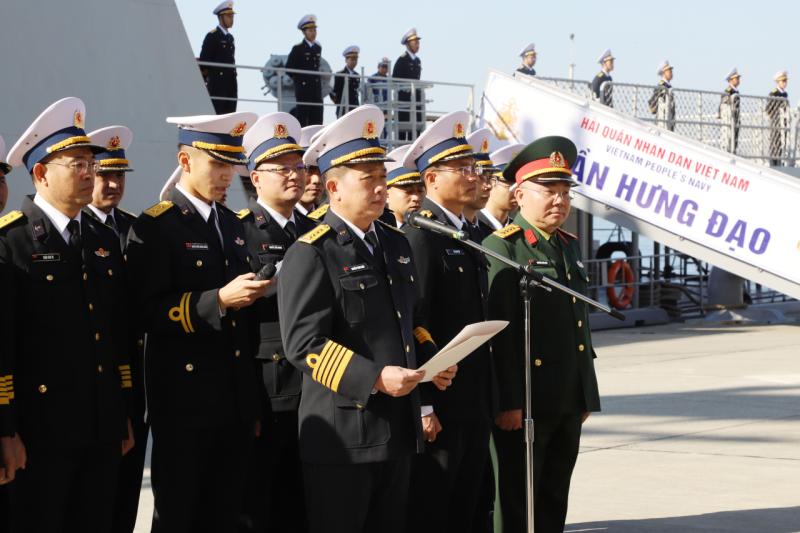Tàu hộ vệ tên lửa 015 Trần Hưng Đạo cập cảng Kure, bắt đầu thăm Nhật Bản- Ảnh 4.