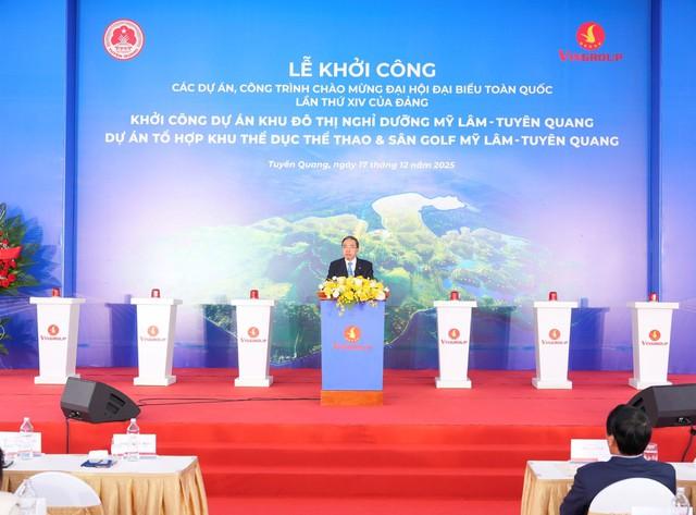 Vingroup khởi công quần thể nghỉ dưỡng 'độc nhất vô nhị' tại Tuyên Quang- Ảnh 4.