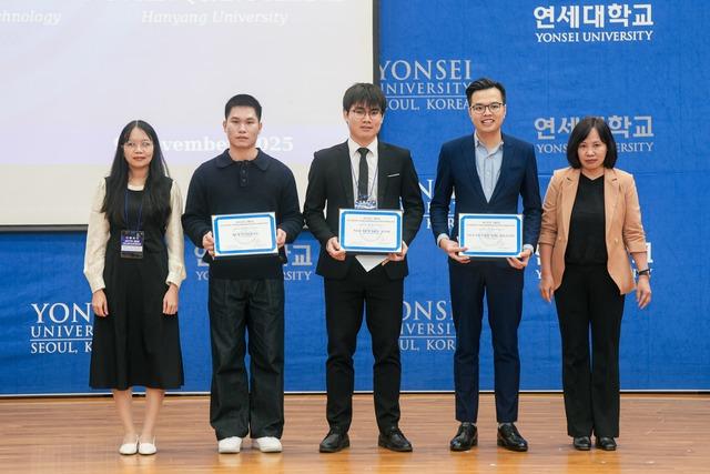 Ba nhà khoa học trẻ Việt được vinh danh nghiên cứu xuất sắc tại Hàn Quốc - Ảnh 1.