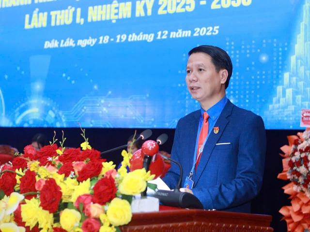 Anh Lương Minh Tùng tiếp tục giữ chức Bí thư Tỉnh đoàn Đắk Lắk  - Ảnh 1.