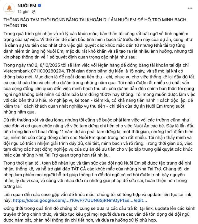 Nghi vấn thiếu minh bạch dự án Nuôi em, khoảng trống bữa ăn học sinh vùng cao - Ảnh 2.