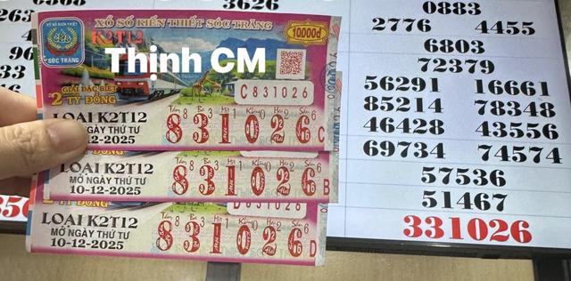 Xổ số miền Nam ngày 10 tháng 12: Người Cà Mau nhận lộc lớn đài Sóc Trăng - Ảnh 1.