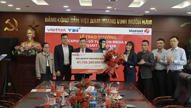Mua vé Vietlott trên điện thoại, một người ở Hà Nội mới trúng gần 62 tỉ đồng- Ảnh 2.
