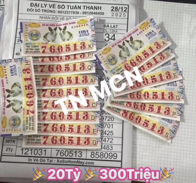Trúng 20 tỉ xổ số miền Nam: Người bán được khách tặng vé số, trúng độc đắc - Ảnh 1.
