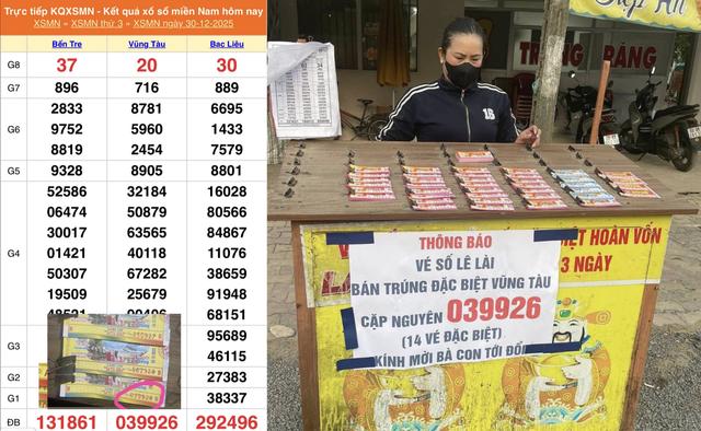 Bán trúng 28 tỉ xổ số miền Nam, đại lý báo tin vui đầu năm mới 2026 - Ảnh 1.