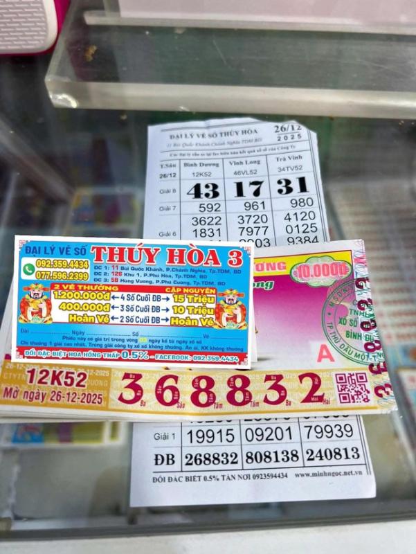 TP.HCM: Vừa có khách trúng hàng trăm triệu xổ số miền Nam ngày 26 tháng 12 - Ảnh 1.