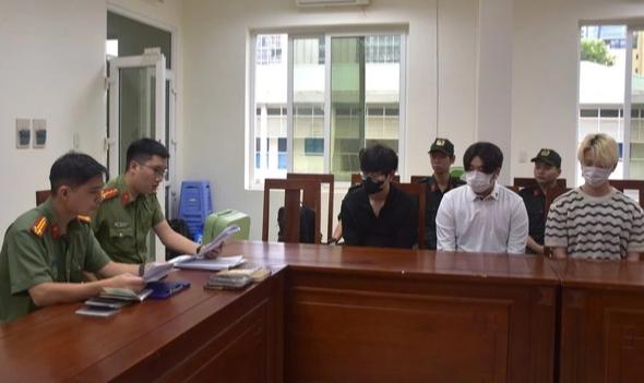 3 người Hàn Quốc bị Interpol truy nã đỏ từ Campuchia, bị bắt ở Đà Nẵng - Ảnh 1.