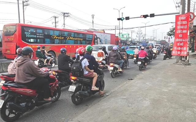Điều chỉnh giờ mở giao lộ Lê Đức Anh - Liên Khu 4-5: Hết chạy ngược chiều- Ảnh 2.
