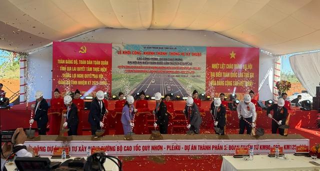 Khởi công cao tốc Quy Nhơn - Pleiku với vốn đầu tư 43 . 734 Tỉ đồng - Ảnh 2.