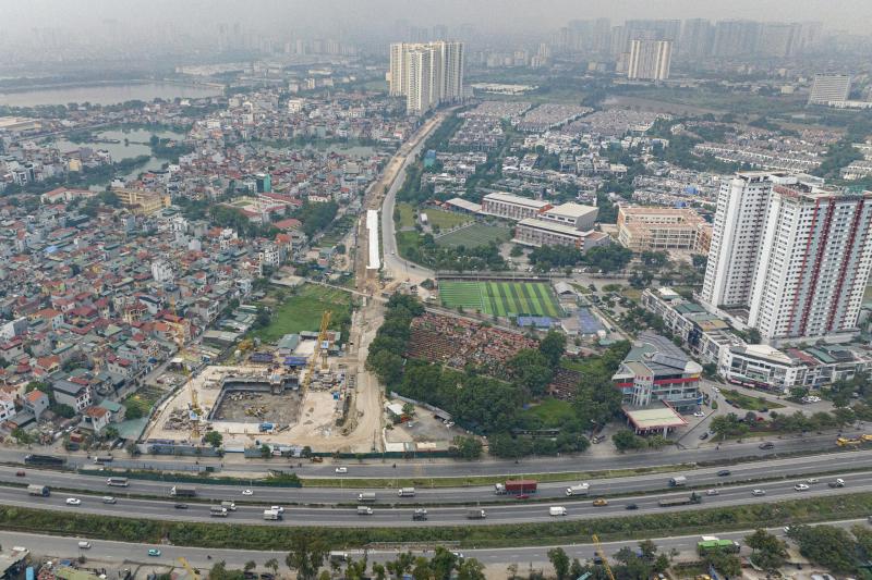 Đường nối 2 tuyến vành đai tại Hà Nội dần hình thành- Ảnh 2.