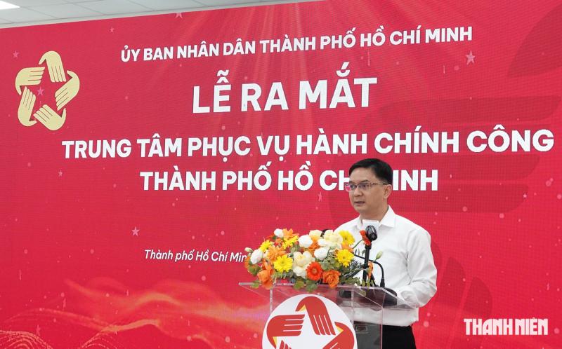 Ra mắt Trung tâm Phục vụ hành chính công TP.HCM - Ảnh 3.