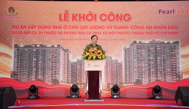 Sắp có thêm hàng trăm căn nhà ở xã cho công an tại TP.HCM- Ảnh 2.