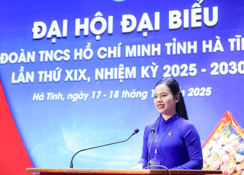 Chị Nguyễn Ny Hương giữ chức Bí thư Tỉnh đoàn Hà Tĩnh - Ảnh 3.