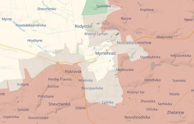 Sau Pokrovsk, Ukraine gần như bị bao vây tại Myrnohrad, 5 lữ đoàn bị kẹt? - Ảnh 1.