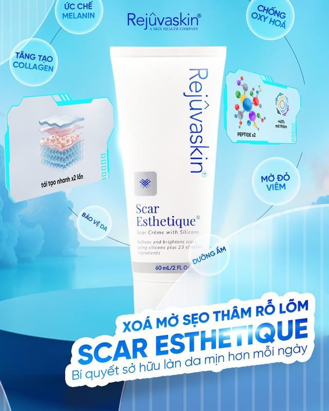 Sẹo thâm, sẹo rỗ lâu năm vẫn cải thiện nhờ cách dùng Scar Esthetique đúng chuẩn này!- Ảnh 2.