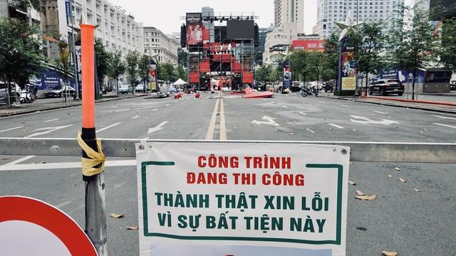 CSGT TP.HCM điều chỉnh giao thông đường Lê Lợi 3 ngày phục vụ khám bệnh miễn phí - Ảnh 1.