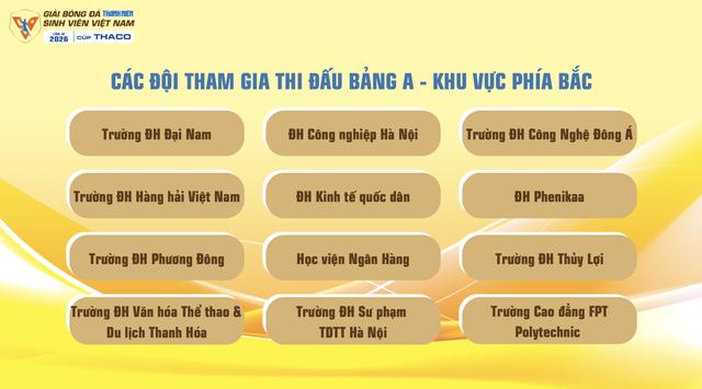 Lịch thi đấu mới nhất TNSV THACO cup 2026: Tất cả đều được phát trực tiếp, xem ở đâu?- Ảnh 2.