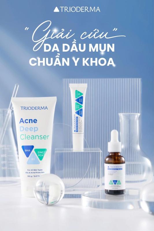 Da mụn nặng cỡ nào cũng ‘chào thua’ trước routine skincare với dược mỹ phẩm Trioderma- Ảnh 2.