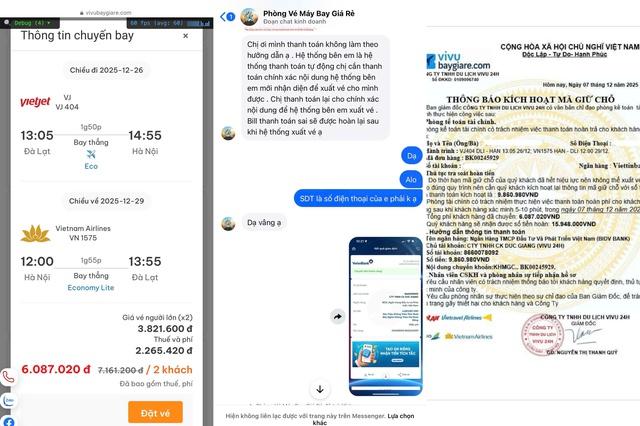 Mua vé máy bay tết qua đại lý, web 'ma': Đừng để sập bẫy lừa nữa!- Ảnh 3.