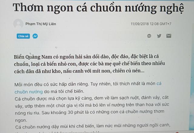 Thanh Niên và tôi: Nhờ Thanh Niên, tôi có dịp mang món ăn quê nhà đi khắp đất nước - Ảnh 1.