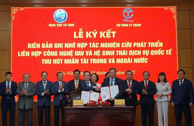 Tây Ninh và CT Group hợp tác nghiên cứu phát triển UAV- Ảnh 2.