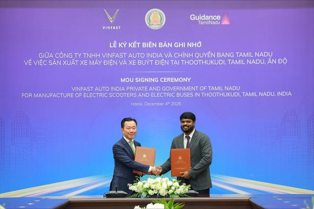 VinFast sẽ có 200ha đất tại Ấn Độ để tăng quy mô xe buýt, xe máy điện - Ảnh 1.