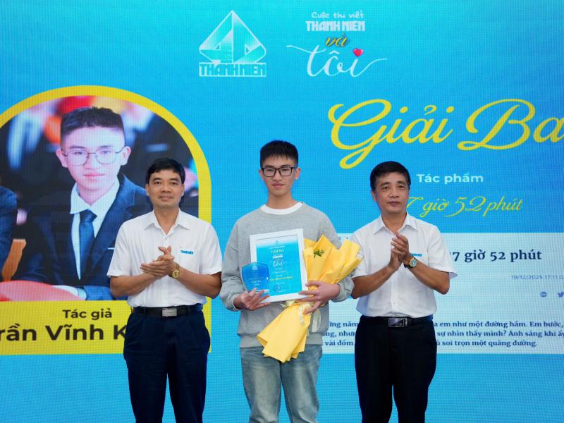 Tổng kết và trao giải cuộc thi viết 'Thanh Niên và tôi' - Ảnh 4.