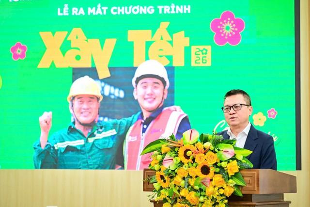 Chương trình "Xây tết 2026" tặng 30.000 phần quà cho công nhân lao động- Ảnh 1.