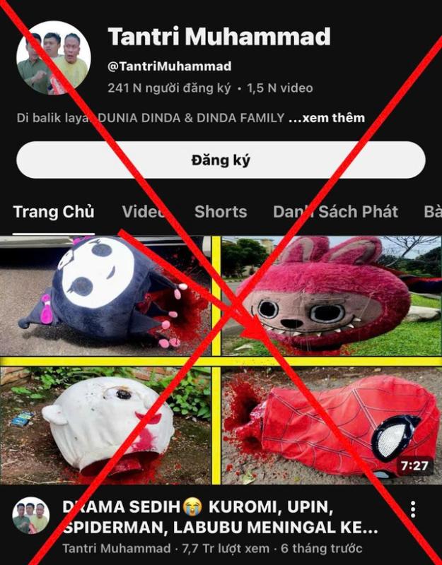 Công an TP.HCM cảnh báo khẩn clip hoạt hình gây ám ảnh trên YouTube- Ảnh 2.