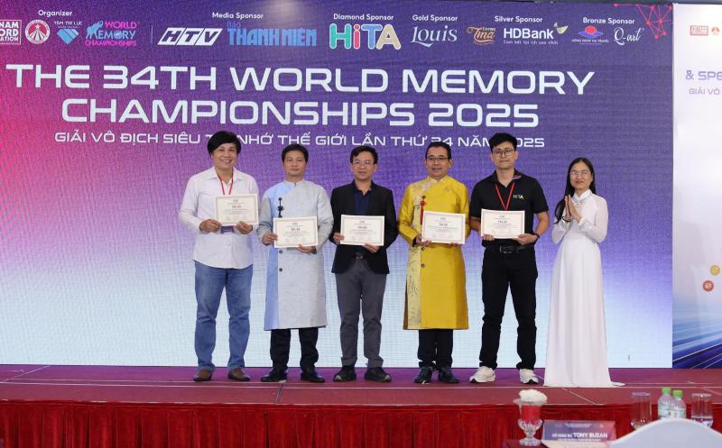 Tuyển Việt Nam xếp thứ 4 thế giới tại Giải vô địch Siêu trí nhớ 2025 - Ảnh 6.