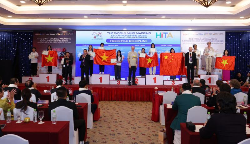 Tuyển Việt Nam xếp thứ 4 thế giới tại Giải vô địch Siêu trí nhớ 2025 - Ảnh 3.