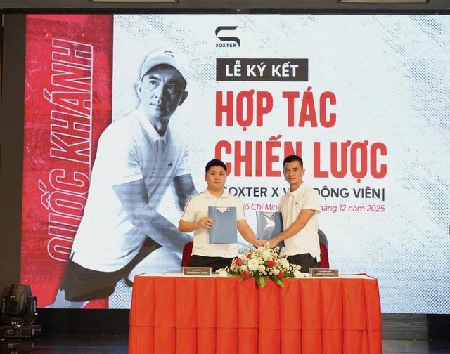 Lý Hoàng Nam chia vui với 'vua lưới' Lê Quốc Khánh vì có bước tiến mới trong sự nghiệp- Ảnh 1.