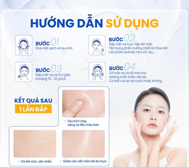 Hướng dẫn sử dụng mặt nạ Trioderma: Bí kíp dưỡng da căng mọng sau 1 đêm - Ảnh 1.