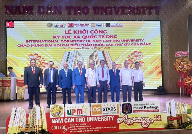 Trường ĐH Nam Cần Thơ xây dựng ký túc xá quốc tế hơn 550 tỉ đồng - Ảnh 1.