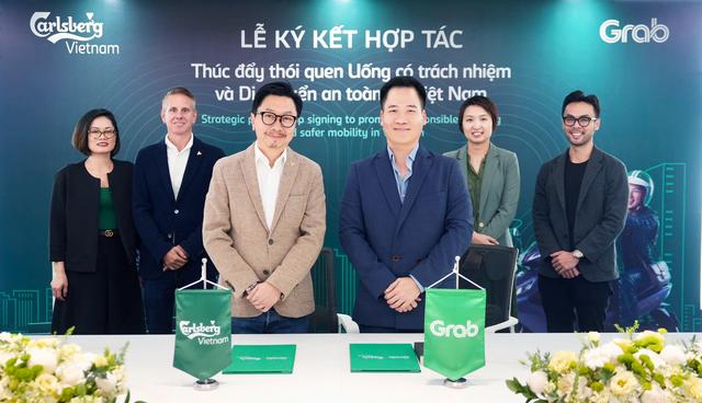 Carlsberg Việt Nam - Grab thúc đẩy thói quen uống có trách nhiệm, di chuyển an toàn  - Ảnh 1.