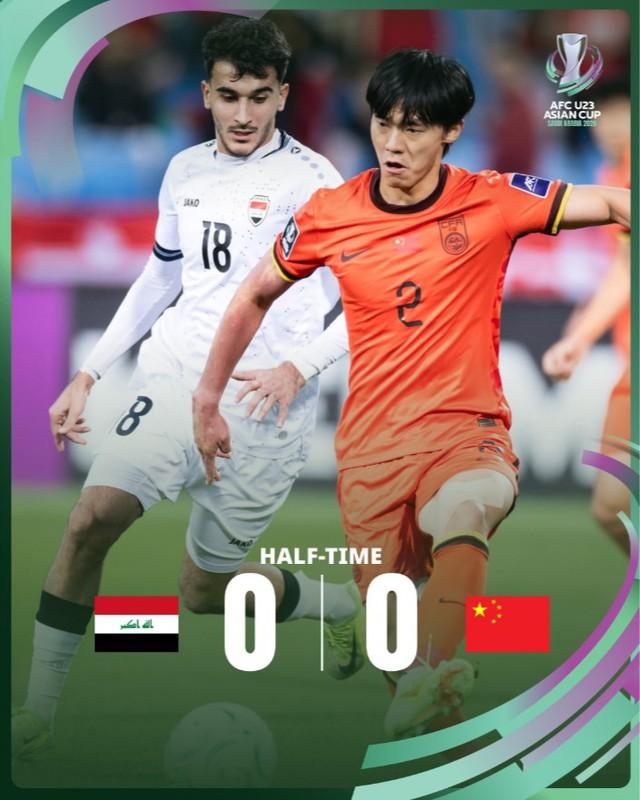 Thủ thành U.23 Trung Quốc hóa 'người nhện', giúp đội nhà cầm chân U.23 Iraq- Ảnh 2.