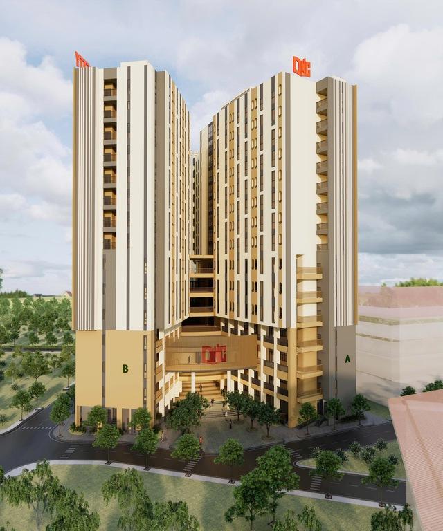 Trường ĐH Nam Cần Thơ xây dựng ký túc xá quốc tế hơn 550 tỉ đồng - Ảnh 2.