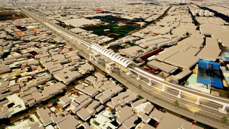 Nức lòng ngắm hình ảnh metro số 2 - tuyến định hình chuẩn đường sắt đô thị của TP.HCM- Ảnh 10.