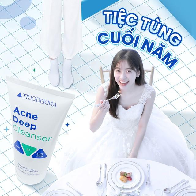 Sữa rửa mặt Trioderma có tốt không mà team da dầu, da mụn ‘mua đi mua lại’?- Ảnh 6.