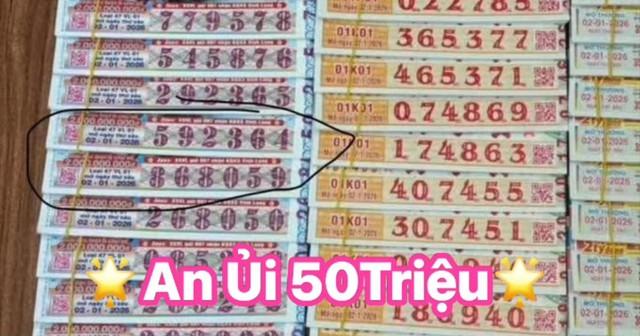 Xuất hiện loạt vé trúng xổ số miền Nam ngày 2 tháng 1 nhờ số may mắn - Ảnh 1.
