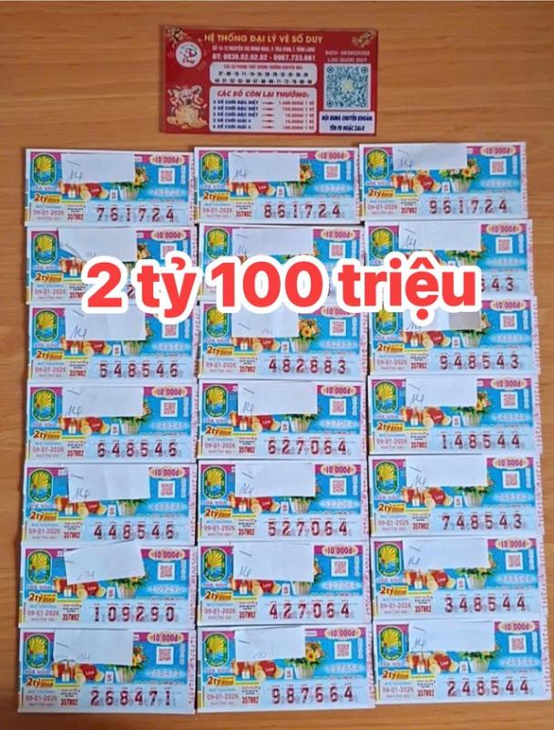 Vé trúng 2,1 tỉ xổ số miền Nam ngày 9 tháng 1 đài Trà Vinh lộ diện - Ảnh 2.