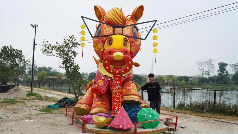 Thêm linh vật Ngựa Thương vừa lộ diện, chưa lên màu đã khiến dân mạng 'rần rần'  - Ảnh 7.