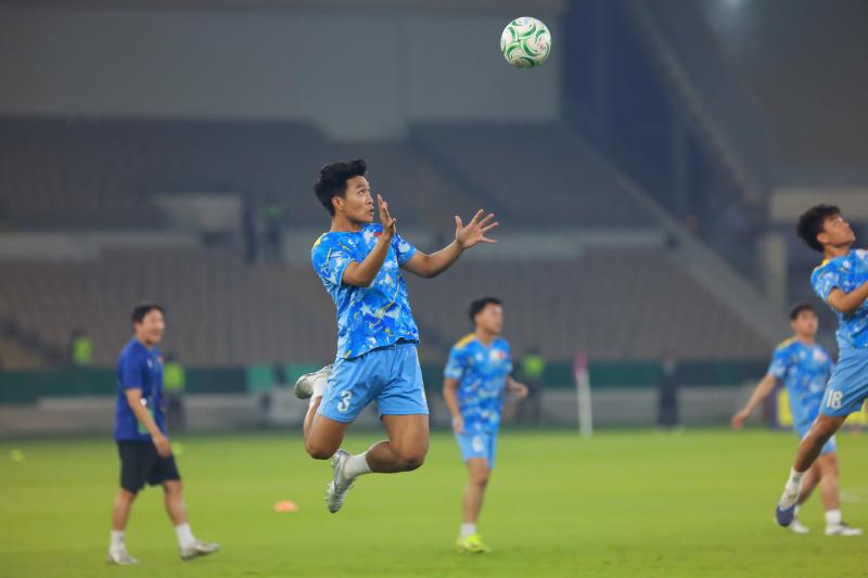 'Điềm lành' chiến thắng của U.23 Việt Nam: Nụ cười Đình Bắc - Ảnh 3.