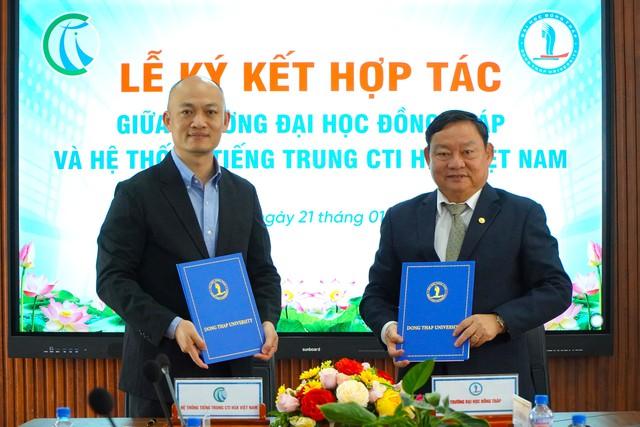 Trường ĐH Đồng Tháp khai trương Trung tâm đào tạo tiếng Trung và Khảo thí HSK ĐBSCL - Ảnh 1.