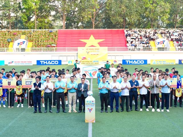 Khai mạc giải bóng đá Thanh Niên sinh viên VN lần IV - 2026 cúp THACO- Ảnh 1.