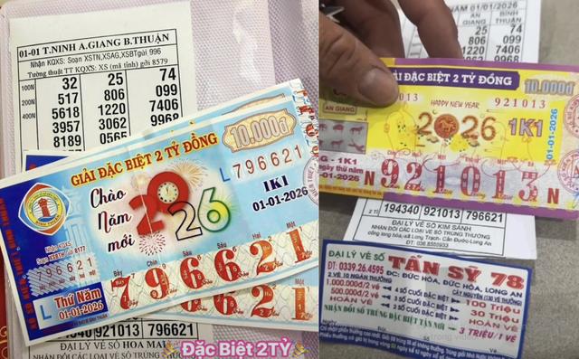 'Lấy hên' từ hàng loạt vé trúng độc đắc xổ số miền Nam  đầu năm 2026 - Ảnh 1.