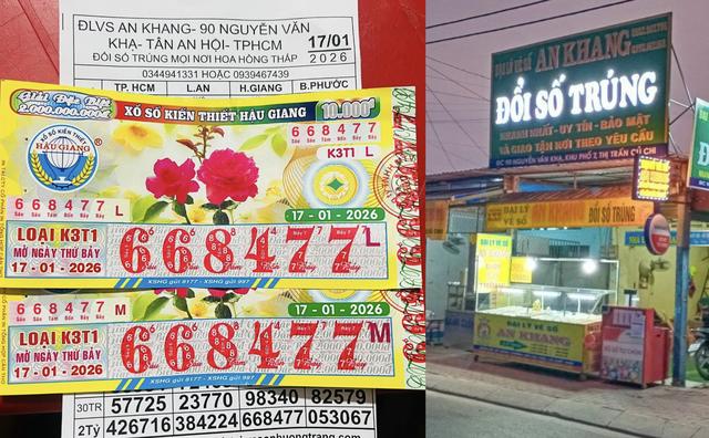 Trúng số độc đắc xổ số miền Nam, người đàn ông TP.HCM lãnh tiền ngay trong đêm - Ảnh 1.